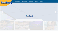 Desktop Screenshot of paradigmpools.com